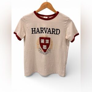 H&M Women’s Printed T-Shirt Size XS - Harvard